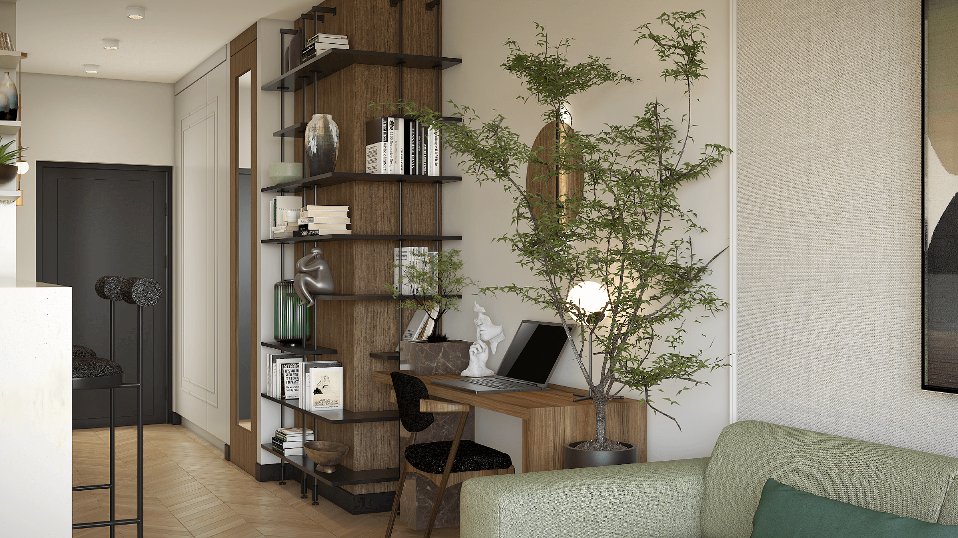Inwestycja Orkana, Mokotów, 52 m2
